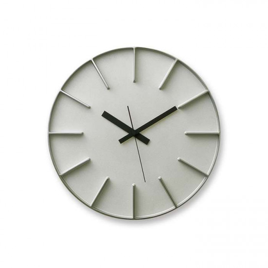EDGE Clock - Aluminium