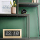 Clock Boxed Flip Clock XL - Gold 