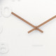 Wall Clock Mr. White - Brushed Gold [DISPLAY Left]
