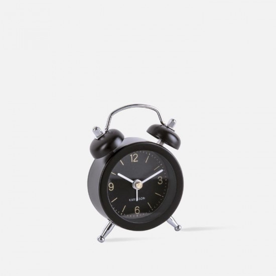 Alarm clock Mini Twin Bell assorted - Moss Blue