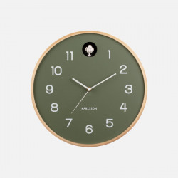 Cuckoo Wall Clock, Green