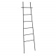 Wall Ladder Glint with Mirror Black