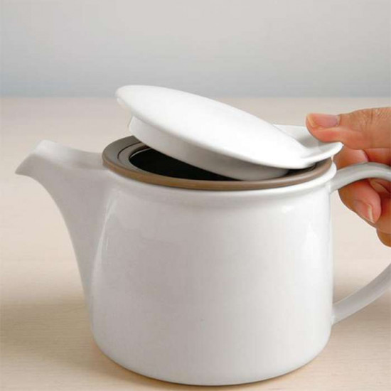 BRIM Teapot - White
