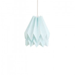 Origami Paper Lamp - Plain Pale Blue