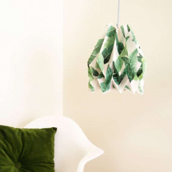Origami Paper Lamp - Tropical